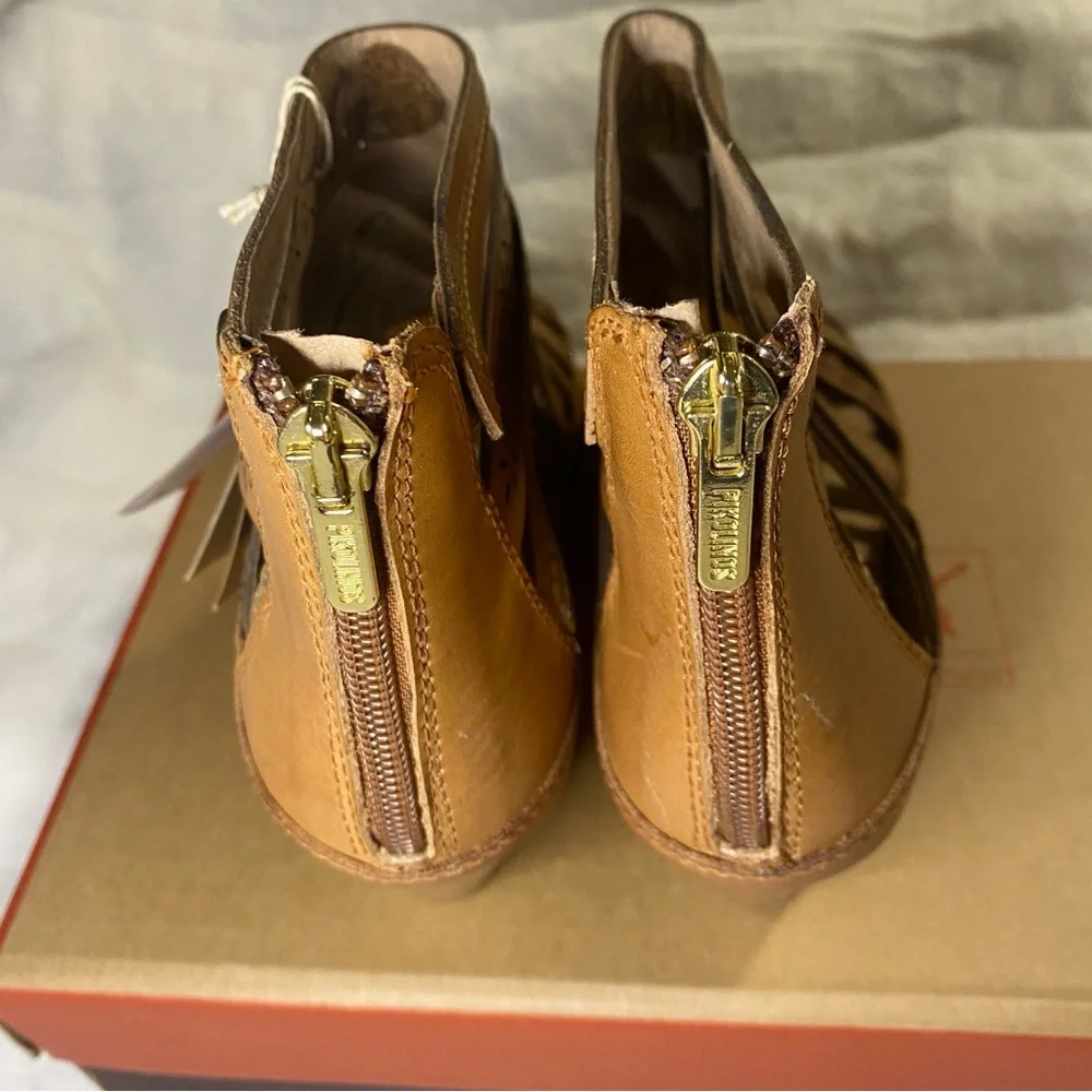 NIB Pikolinos Brandy Java Leather Heels Sandals in Color Farbe -Size 38
